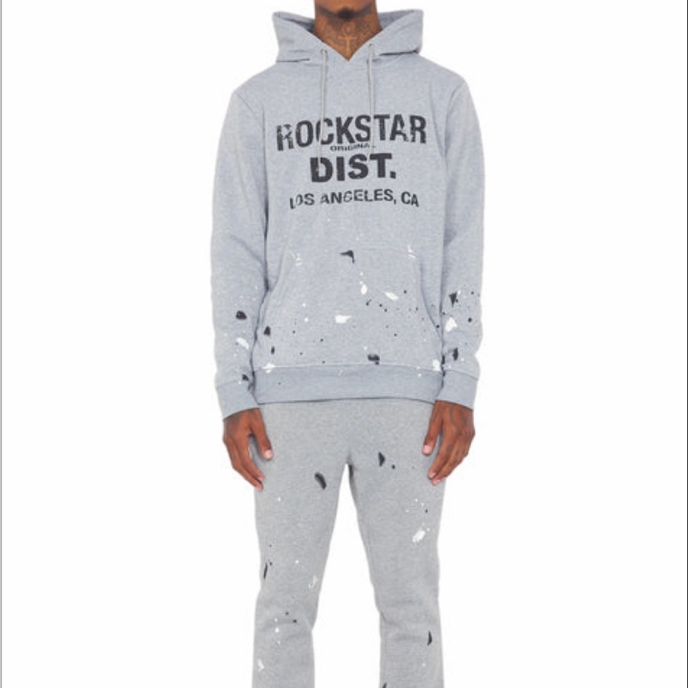 ROCKSTAR DEPT STACKED TRACKSUIT SMALL